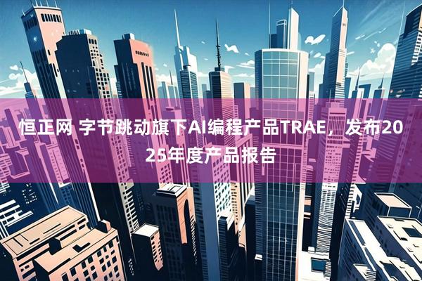 恒正网 字节跳动旗下AI编程产品TRAE,发布2025年度产品报告