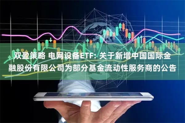 双盈策略 电网设备ETF: 关于新增中国国际金融股份有限公司为部分基金流动性服务商的公告
